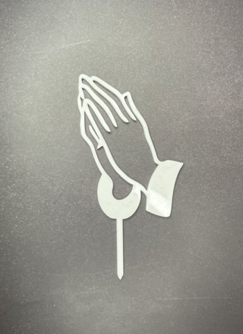 Akrylový zápich - Modliace ruky