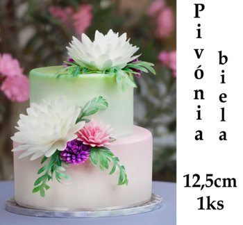 kvety  z jedlého papiera, jedlé kvety na tortu