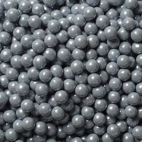 Cukrové perly Strieborné perleť 5mm 80g