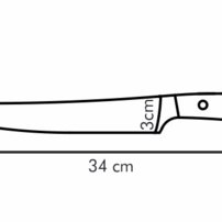 Tescoma- Nôž na porciovanie AZZA 21 cm