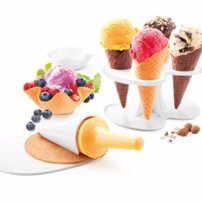 Tescoma- Súprava na zmrzlinové kornútiky a košíčky DELLA CASA